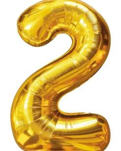 Folieballon Guld 86 cm - Nr 2