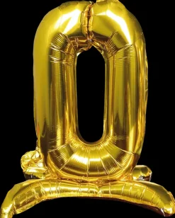 Folieballon Guld 70 cm - Nr 0