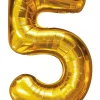 Folieballon Guld 86 cm - Nr 5