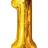 Folieballon Guld 86 cm - Nr 1
