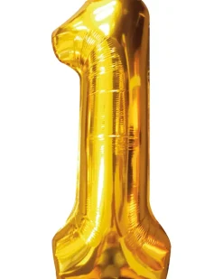 Folieballon Guld 86 cm - Nr 1