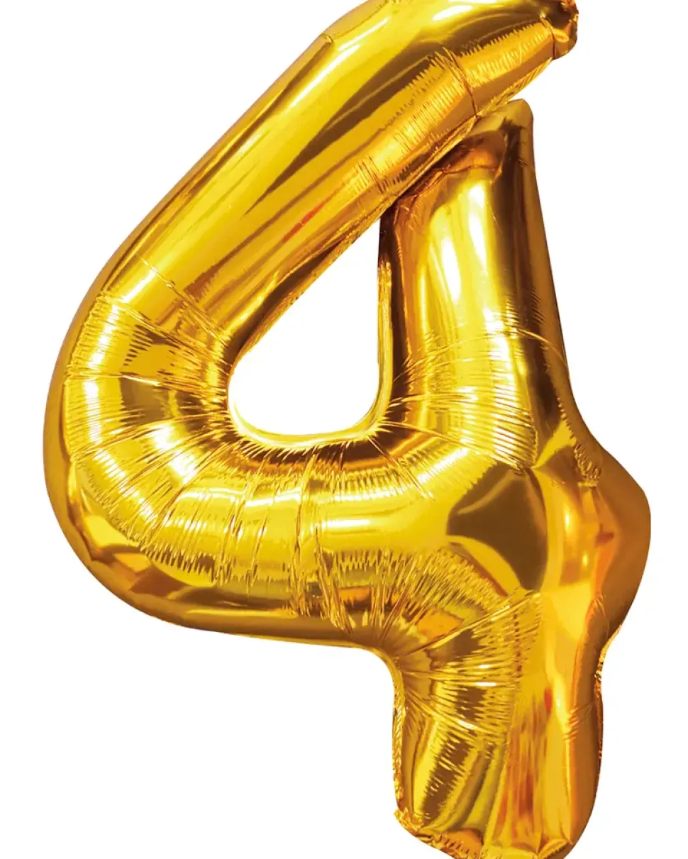 Folieballon Guld 86 cm - Nr 4
