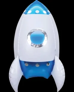 Folieballon på 57 cm - Blå raket