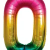 Folieballon Regnbue 86 cm - Nr 0
