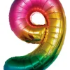 Folieballon Regnbue 86 cm - Nr 9