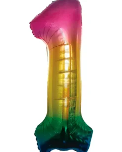 Folieballon Regnbue 86 cm - Nr 1