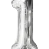 Folieballon Sølv 86 cm - Nr 1