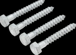 Fransk skrue 10 x 75 mm 4-pak