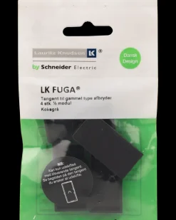 FUGA Tangent afbryder dobbelt 2 sæt - koksgrå
