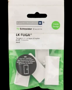 FUGA Tangent afbryder dobbelt 2 sæt - hvid