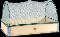 Fuglenet med bøjle til palleramme 80 x 120 cm