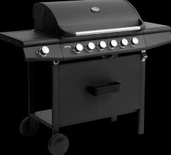 Gasgrill 6+1 brændere
