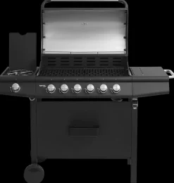 Gasgrill 6+1 brændere