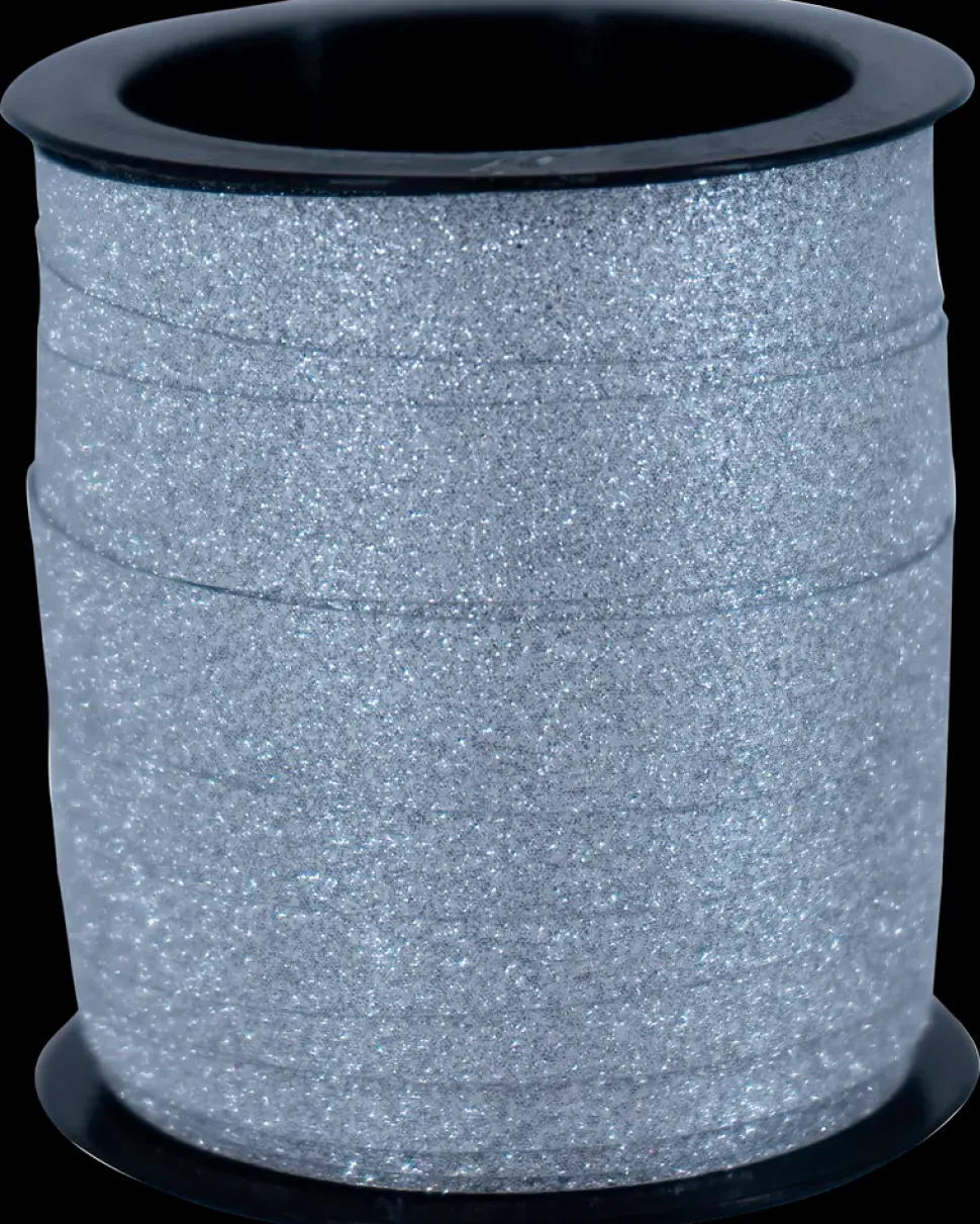 Gavebånd 10 m glitter - assorterede farver