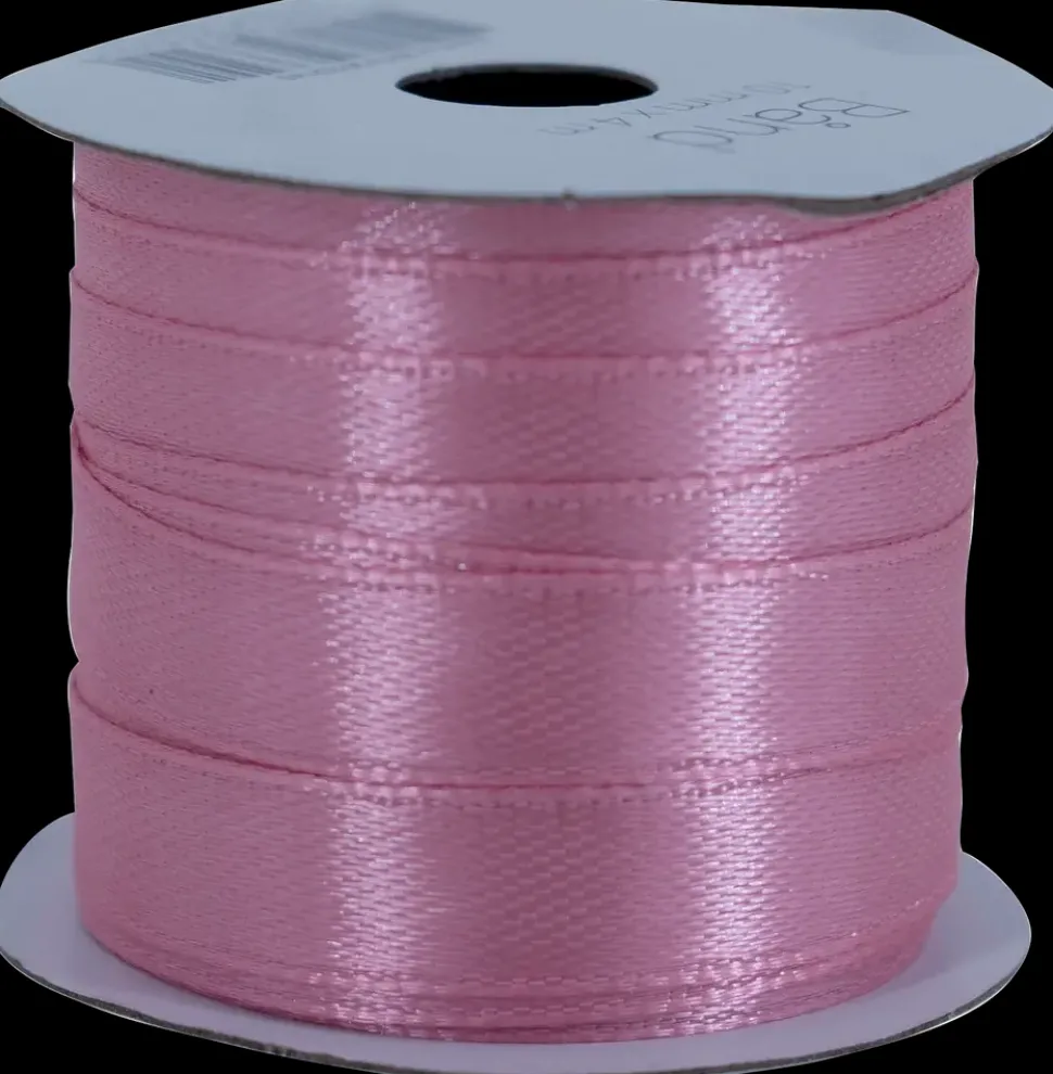 Gavebånd 4 m satin - assorterede farver