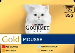 Gold vådfoder - mousse 12 x 85 g