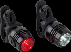 Greenfield LED-cykellygtesæt genopladelig