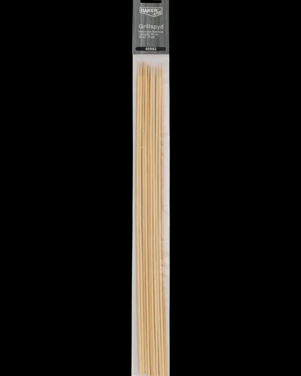 Grillspyd bambus 10-pak