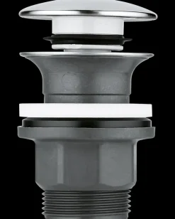 GROHE - Bundventil med push-open 1 1/4'' - krom