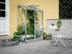 Halls Drivhus Altan 2 + glas - alu