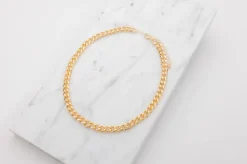 Halskæde chunky - guld