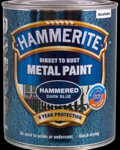Hammerite Hammer Mørk Blå - 750 ml