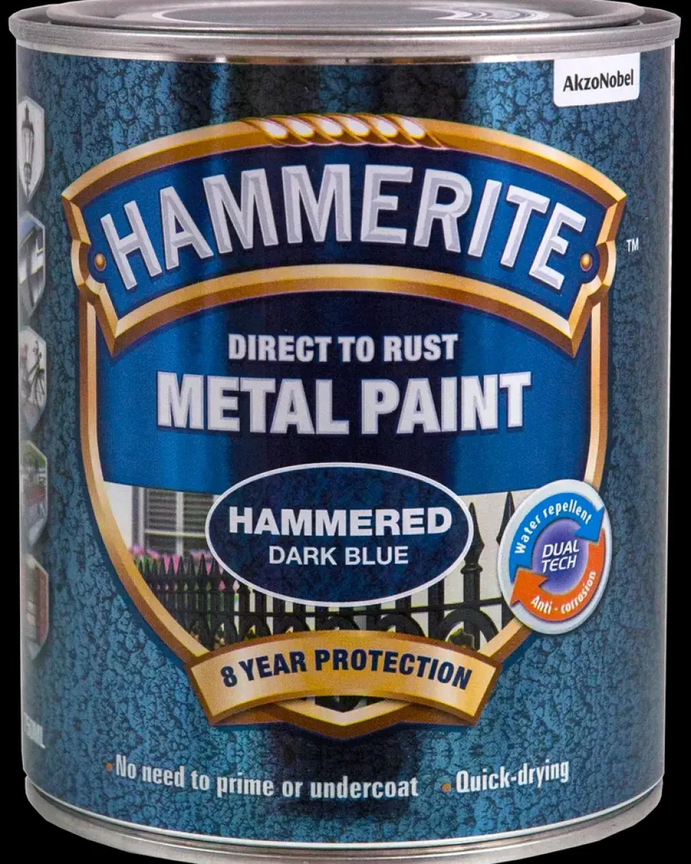 Hammerite Hammer Mørk Blå - 750 ml