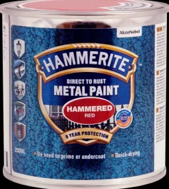 Hammerite Hammer Rød - 250 ml