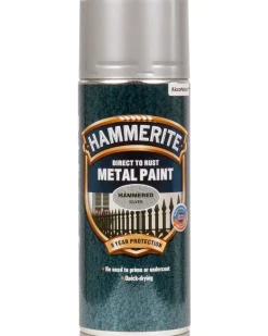 Hammerite Spray 400 ml - sølv