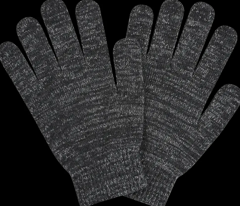 Handsker Lurex grå - One size