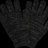 Handsker Lurex sort - One size