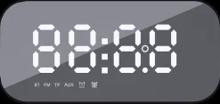 HAVIT Clockradio med trådløst højttaler M3