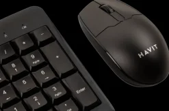 HAVIT Tastatur og mus Wireless KB268GCM
