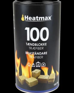 Heatmax Optænding - Optændingsblokke 100 stk.