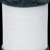 Hegnstråd 10 mm 200 m - hvid nylon