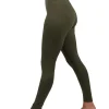 Højtaljede Leggings grøn