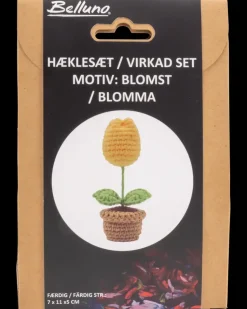 Hæklesæt - Blomst