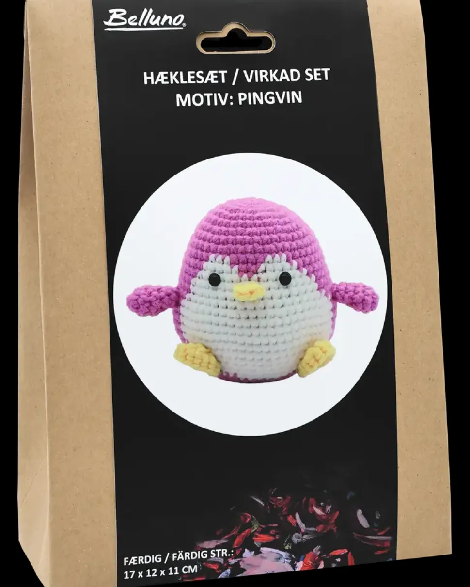 Hæklesæt - Pingvin