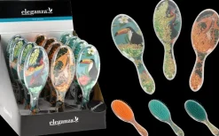Hårbørste med glimmer - assorterede design