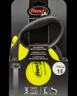 Hundeline Flexi Neon Reflect str. L