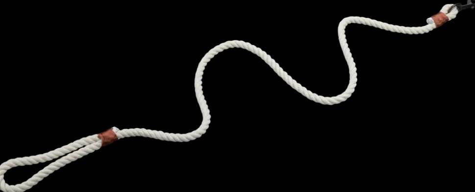 Hundesnor i reb 120 cm