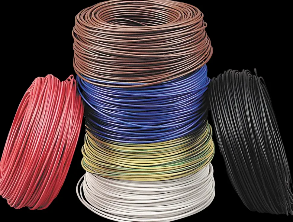 Installationskabel 1 x 1,5 mm² rød 100 m