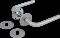 jasa Dørgreb L-form rustfri - 16 mm