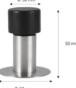 Jasa Dørstopper Ø22 x H. 50 mm