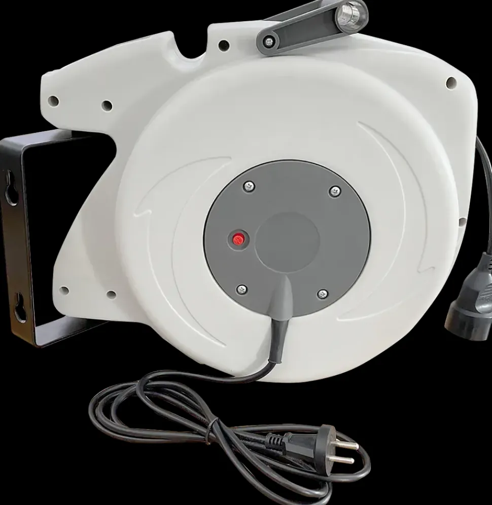 Kabeltromle med automatisk oprulning 15 + 2 m