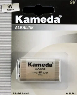 Kameda Alkaline batteri - 9 V