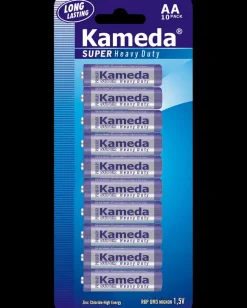 Kameda Brunsten batteri - AA 10-pak