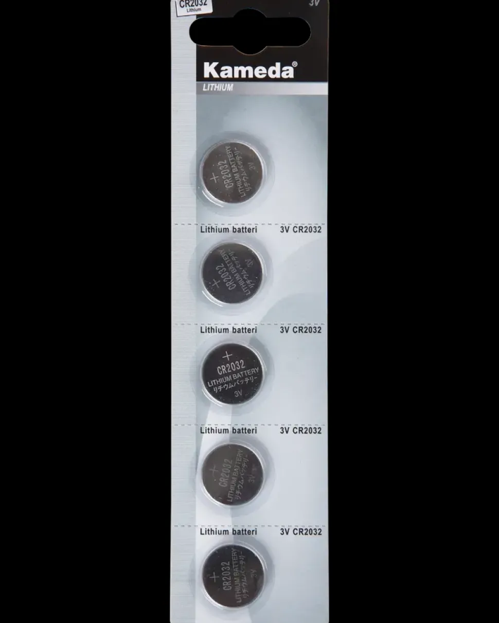 Kameda Lithium batteri - CR2032 5-pak