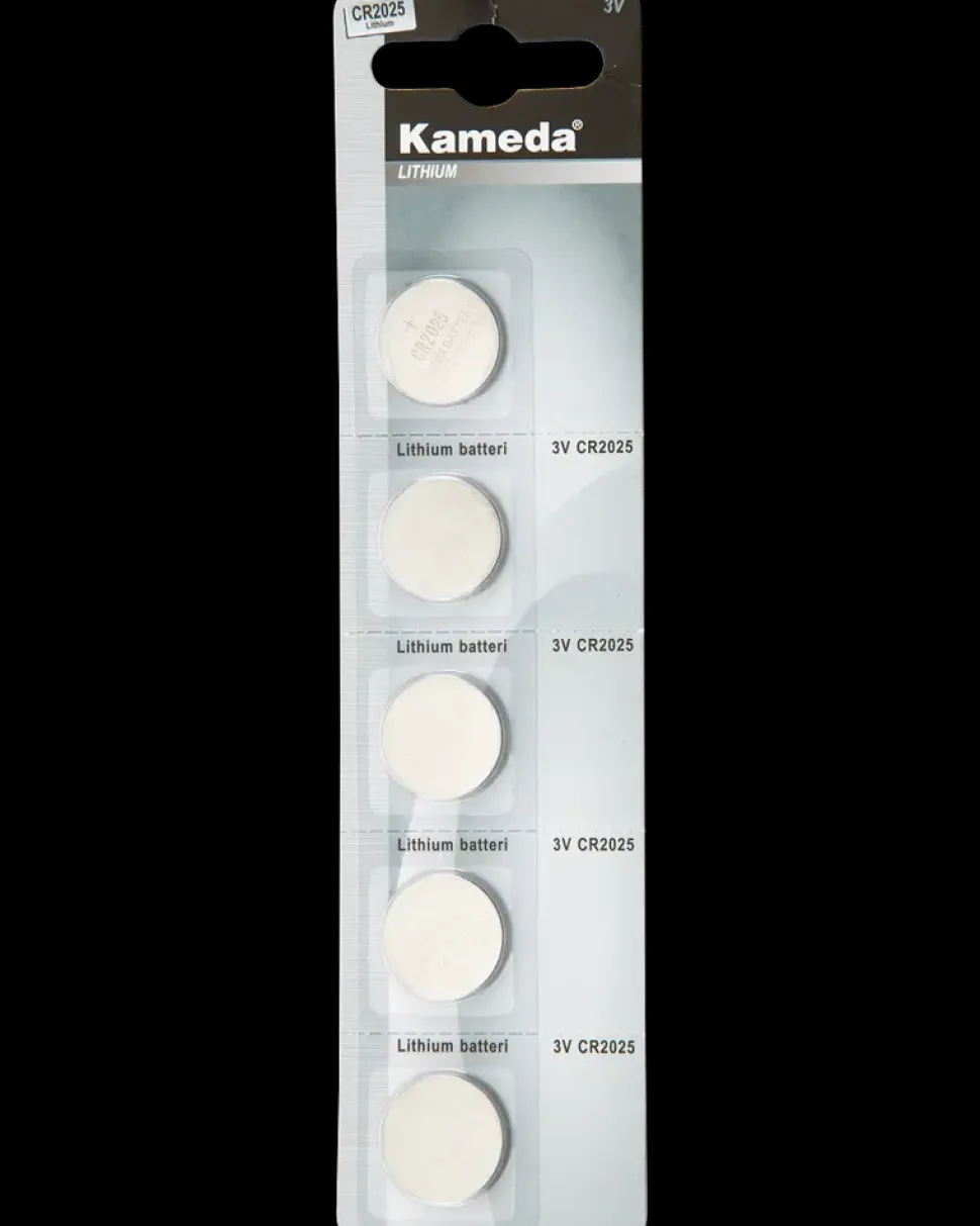 Kameda Lithium batteri - CR2025 5-pak