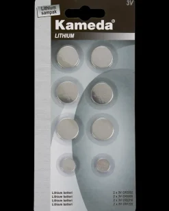 Kameda Lithium batteri - sampak 8 stk.